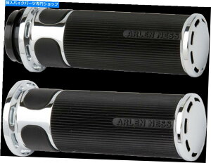 �N���[���p�[�c Arlen Ness TBW�X���b�g�g���b�N�t���[�W����1�u�I�[�g�o�C�O���b�v08-19�n�[���[�c�[�����OFLSL Arlen Ness TBW Slot Track Fusion 1" Motorcycle Grips 08-19 Harley Touring FLSL