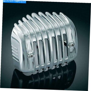 N[p[c NXLtgN[dM[^Jo[gANZgn[[\tg01-2017 Kuryakyn Front Chrome Voltage Regulator Cover Trim Accent Harley Softail 01-2017