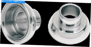 N[p[c hbOXyVeBlbN|XgxAOJbvw /[XCXg[ - Chrome 1305-0700 Drag Specialties Neck Post Bearing Cups w/ Races Installed - Chrome 1305-0700