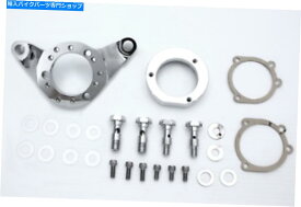 クロームパーツ ハーレーのためのエアクリーナブラケットキットビレットクローム Air Cleaner Bracket Kit Billet Chrome for Harley