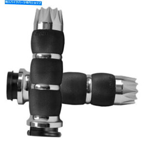 N[p[c GC{Obv - AIR-90-FLY-EX - ExcaliburGANbVObvAN Avon Grips - AIR-90-FLY-EX - Excalibur Air Cushioned Grips, Chrome