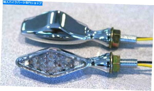 N[p[c KS 25-8922 LEDEg~j}[J[CgA_ChW /܂ԂANi13 LED K&s 25-8922 Led Ultra MinI-Marker Lights, Diamond W/eyelid, Chrome (13 Led