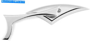 �N���[���p�[�c Bikemaster AS1L6 Sickle Mirror Chrome BikeMaster AS1L6 Sickle Mirror Chrome�y���s�A���i�z