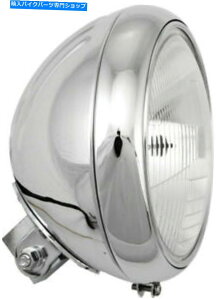 N[p[c n[hhCuL20-6084GD 7C`BatwbhCg - {g}EgN[12V 60 / 55W H4 HARDDRIVE L20-6084GD 7in. Grooved Headlight - Bottom Mount Chrome 12v 60/55w H4