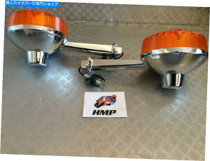 �N���[���p�[�c ���RE5 GS750 GT750 GS850 GS1000�y�A�̕i���N���[�����^���C���W�P�[�^�[�V�i SUZUKI RE5 GS750 GT750 GS850 GS1000 PAIR OF QUALITY CHROME METAL INDICATORS NEW