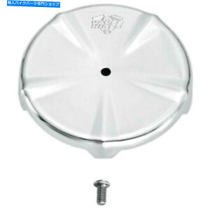 N[p[c VH VO2GAtB^[Jo[XJLbv - Chrome 71013 FLH / FLT / FXST / FLST / FXD / XL 99-17 V&H VO2 Air Filter Cover Skullcap - Chrome 71013 FLH/FLT/FXST/FLST/FXD/XL 99-17