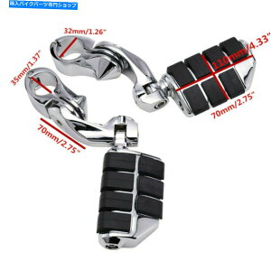 N[p[c n[[GNgOChXg[gOCh[hLON[nCEFCyȎx For Harley Electra Glide Street Glide Road King Chrome Highway Pegs Foot Rests