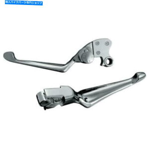 N[p[c ߉\ȃNb`o[NƃNCL{Xu[h1093n[[_rbh\ Kuryakyn Boss Blades With Adjustable Clutch Lever Chrome #1093 Harley Davidson
