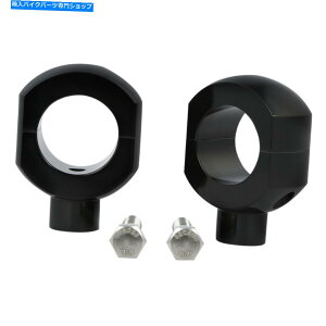 N[p[c 25/32/38 / 50mmnho[CU[̓n[[\tgX|[cX^[ubN/N̂߂ɃtBbg 25/32/38/50mm Handlebar Risers Fit For Harley Softail Sportster Black/Chrome