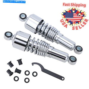 �N���[���p�[�c 10.5 "���A�T�X�y���V����267mm�V���b�N�A�u�\�[�o�[�p�n�[���[���[�h�L���O�t���X�|�[�c�X�^�[ 10.5" Rear Suspensions 267mm Shock Absorber For Harley Road King FLH Sportster