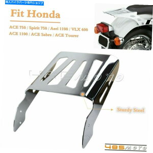N[p[c z_G[X1100/750 VLX 600̂߂̃I[goCAVṼobNXgוbN Motorcycle Rear Sissy Bar Backrest Luggage Rack For Honda ACE 1100 / 750 VLX 600
