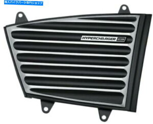 N[p[c NLCN[ubN`[W[ESGAN[iNVbNtF[Xv[gJo[n[[ Kuryakyn Chrome Black Hypercharger ES Air Cleaner Classic Faceplate Cover Harley
