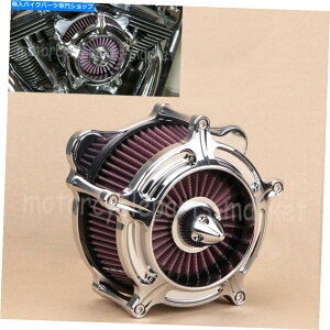 �N���[���p�[�c Harley Touring Dyna Flst Fltr�̂��߂�Chrome Contract Cut Air Cleaner�ێ�t�B���^�[ Chrome Contract Cut Air Cleaner Intake Filter For Harley Touring Dyna FLST FLTR�y���s�A���i�z