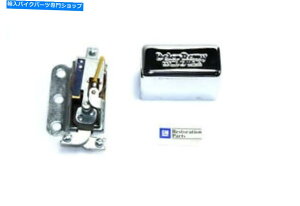 N[p[c Chrome Replica Delco Remy 3uVWFl[^[ Chrome Replica Delco Remy 3-Brush Generator Relay