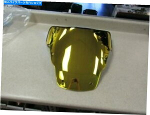 N[p[c Sportech 45501012EBhXN[CG[N[00-03 GSX600 / 750/1000 NOS SPORTECH 45501012 WINDSCREEN YELLOW CHROME 00-03 GSX600/750/1000 NOS