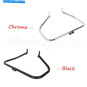 N[p[c Chrome / Black 1.25 "GWK[hNbVo[n[[\tgFL 2000 -  Chrome/Black 1.25" Engine Guard Crash Bar Fit For Harley Softail FL 2000-Later