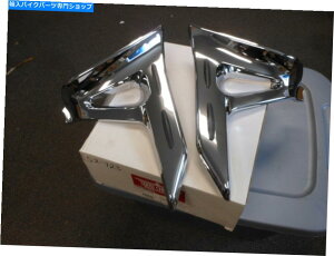 クロームパーツ NOSショークロムクロームゴムバッテリーサイドカバートリムホンダ01-09 GL1800 52-723 NOS Show Chrome Chrome Rubber Battery Side Cover Trim Honda 01-09 GL1800 52-723