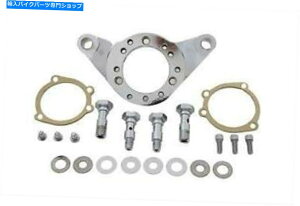 �N���[���p�[�c S��S E�܂���G�L���u���^�[VT�̂��߂̃N���[���r���b�g�G�A�N���[�i�u���P�b�g�L�b�g��34-1185 Chrome Billet Air Cleaner Bracket Kit for S&S E or G carburetor VT # 34-1185�y���s�A���i�z