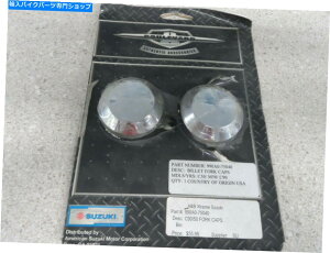 N[p[c NOS OEMXYLNtH[NLbvZbgVL800 C50 / M50 / C90 990A0-75040 NOS OEM Suzuki Chrome Fork Cap Set VL800 C50/M50/C90 990A0-75040
