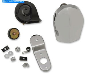 N[p[c Drag Specialties Chrome 110DBdCz[Lbg90~19n[[_Cic[OXL Drag Specialties Chrome 110db Electric Horn Kit For 90-19 Harley Dyna Touring XL