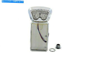 N[p[c Harley Davidson̂߂̃NmChX^Ce[vLbgV-Twin Chrome Vertical Noid Style Tail Lamp Kit for Harley Davidson by V-Twin