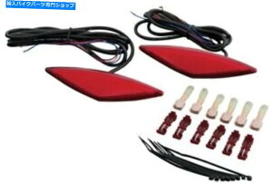 N[p[c Show Chrome NewԐFLED}[J[Cg Red LED Marker Lights from Show Chrome New