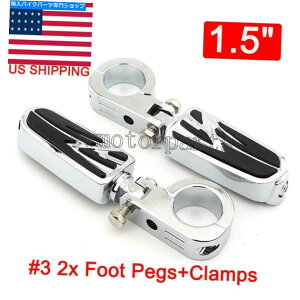 N[p[c Harley 1 1/2 "1.5CeO}|hpChrome Highway PegsGXPNgyOyO - IWĩ^Cg\ HARLEY 1 1/2" 1.5 C`GWK[hpChrome Highway PegstbgyO}Eg-