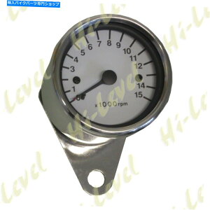 N[p[c JX^~jdq^R60mmzCgtFCXN{fBUp-to 15000rpm BC24446T Custom Mini Electronic Tacho 60mm White Face Chrome Body up-to 15000RPM BC24446T