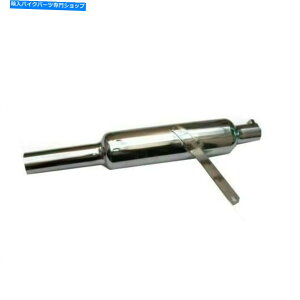 N[p[c uPbgN[bLtCDNtCGtB[h500ccV[gTCT[tBbg Fits Royal Enfield 500cc Short Silencer With Bracket Chrome Plated CDN