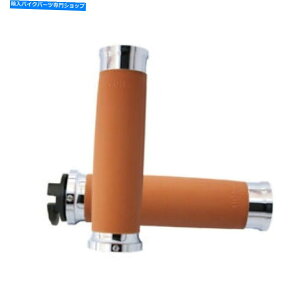 N[p[c GC{JX^ptH[}XObvAN/x[WAChXJEg15-19 Avon Custom Performance Grips, Chrome/Beige, For Indian Scout 15-19