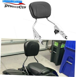 N[p[c tBbg09Abvn[[c[OFLHR FLHO\ȃNqXg[XgSissy Bar Fit 09-UP Harley Touring FLHR FLH Detachable Chrome Passenger Backrest Sissy Bar