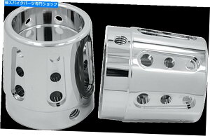 クロームパーツ エイボン1 "Chrome Gatlinオートバイの車軸キャップ2007-2017ハーリーダイナソフトツーリング Avon 1" Chrome Gatlin Motorcycle Axle Caps 2007-2017 Harley Dyna Softail Touring
