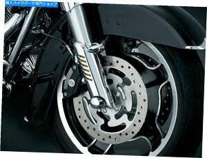 �N���[���p�[�c Harley Flhtk 10-13fork�̋r�̕Ό���V�[���h Harley FLHTK 10-13Fork Leg Deflector Shields Lower Chrome by Kuryakyn�y���s�A���i�z