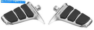 N[p[c NALC\XbgEBOhCo[j}EgN4463n[[_rbh\ Kuryakyn ISO Swept Wing Driver Footpegs Male Mount Chrome #4463 Harley Davidson