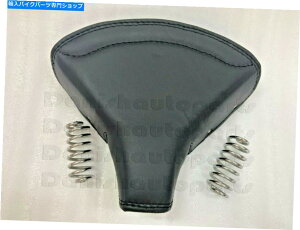 N[p[c NXvOXtĂ郍CGtB[hubNU[tg\V[g ROYAL ENFIELD BLACK LEATHER FRONT SOLO SEAT WITH CHROME SPRINGS COMPLETE