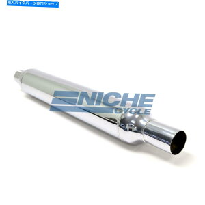 N[p[c 25 "ÓTIȃN[U[LjX^[I[goC}t[LjX^[Chrome 1.75" 25" Classic Cruiser Canister Motorcycle Muffler Canister Chrome 1.75"