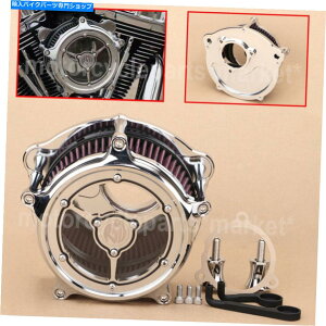N[p[c Harley CVO 17-20pN[GAN[i[zCtB^[Flhtkse Deluxe Flde 107 Chrome Air Cleaner Intake Filter For Harley CVO 17-20 FLHTKSE Deluxe FLDE 107