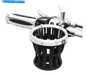 N[p[c Ciro ChromeShNz_[ - 1-1 / 4C`BubNo[}Eg50415 Ciro Chrome Rubber Drink Holders - 1-1/4 in. Black Bar Mount 50415