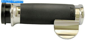 N[p[c GC{R^[N[ubNXbgAVXgObvn[[73-13 CC-85-CH-BOSS AVON CONTOUR CHROME BLACK THROTTLE ASSIST GRIPS HARLEY 73-13 CC-85-CH-BOSS