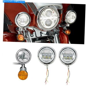 N[p[c 4.5 "nEWOOtCgvn 4.5"inch Chrome LED Auxiliary Spot Fog Passing Lights Lamp with Housing Ring US