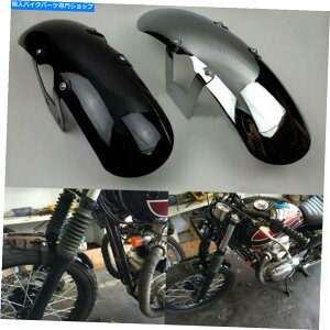 N[p[c W600 W650 W800̂߂̃uPbg|40cmtgtF_[bO[h 40cm Front Fender Mudguard with Bracket Metal Steel For Kawasaki W400 W650 W800