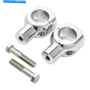 �N���[���p�[�c 1.5 '' Chrome�n���h���o�[���C�U�[�̓n�[���[�w���e�[�W�\�t�g�t�@�b�g�{�[�C�X�|�[�c�X�^�[�ɍ����܂� 1.5'' Chrome Handlebar Risers Fit For Harley Heritage Softail Fatboy Sportster�y���s�A��