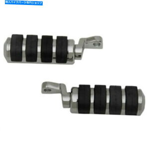 �N���[���p�[�c �N�����\�t�g���C�h����a���r�n�[���[FXS / FXSW / XG / XL���f��1620-1838 Chrome Soft Ride Large Diameter Footpegs Harley FXS/FXSW/XG/XL Models 1620-1838