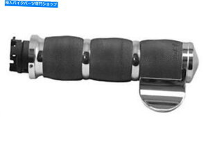 N[p[c GC{Obv - IN-S-AIR-90C-B - GANbVXbg{XObvAN Avon Grips - IN-S-AIR-90C-B - Air Cushioned Throttle Boss Grips, Chrome