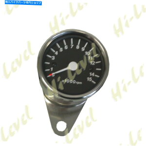 N[p[c JX^~jdq^R60mmubNtFCXN{fBUP-to 15000rpm BC17078T Custom Mini Electronic Tacho 60mm Black face Chrome Body up-to 15000RPM BC17078T