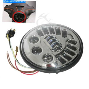N[p[c 7 "n[[c[OGNgOChfIOChj̎q̂߂̃vWFN^[̃wbhCgtBbg 7" Projector Headlight fit For Harley Touring Electra Glide Duo Glide Bad 