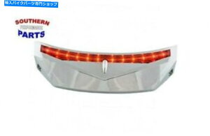 クロームパーツ クロームリアフェンダーLEDチップライトホンダゴールドウィングGL1800&F6B 2012-17 CHROME REAR FENDER LED TIP LIGHTS HONDA GOLDWING GL1800 & F6B 2012-17