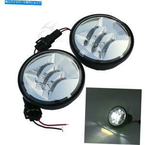 �N���[���p�[�c 12V Chrome 4.5 FOG LIGHT WORK LOAN HARLEY Touring Sportster XL883 12V Chrome 4.5 Fog Light Work Lamp Fit For Harley Touring Sportster XL883�y���s�A���i�z