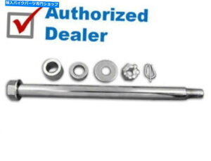 N[p[c ChromeAANXLbg11-1 / 4 "xAO\ʃn[hEFAn[[X|[cX^[2000-03 Chrome Rear Axle Kit 11-1/4" Bearing Surface Hardware Harley Sportster 2000-03