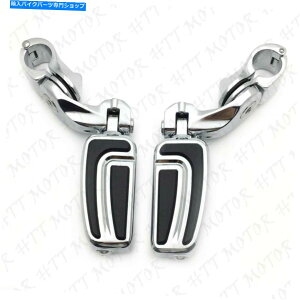 N[p[c N[2.5 "Z̃yOLbg1.25" Honda DLx600VhEVT600̂߂̃GWK[h Chrome 2.5" Short Foot Peg Kit 1.25" Engine Guard For Honda DLX600 Shadow VT600